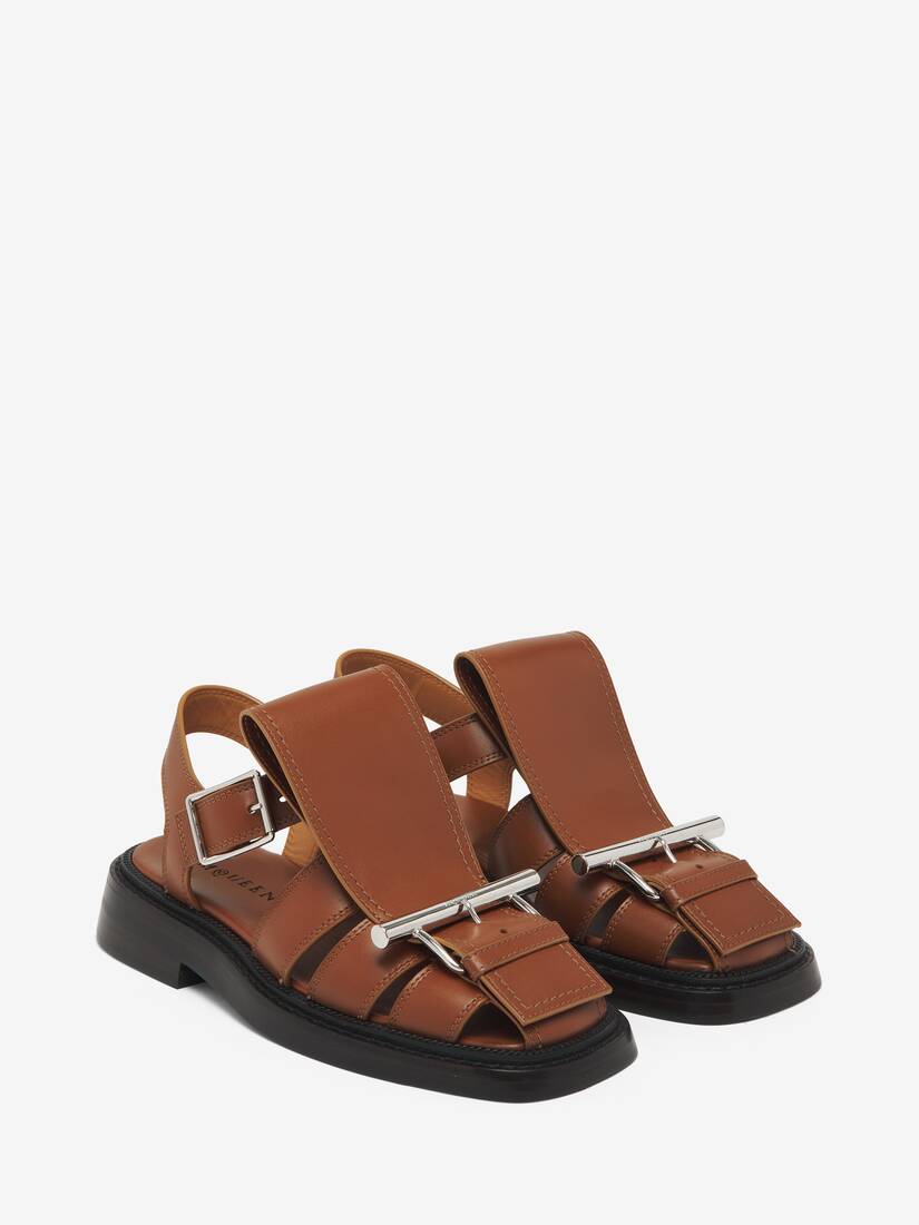 T-Bar Caged Sandal