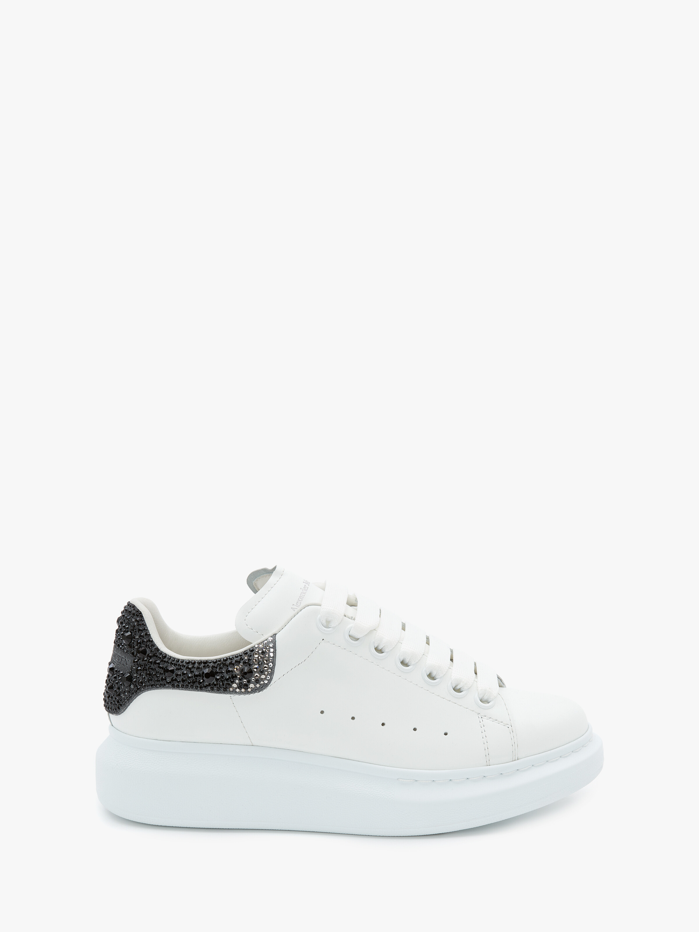 Alexander Mcqueen Oversized Sneaker In White/black