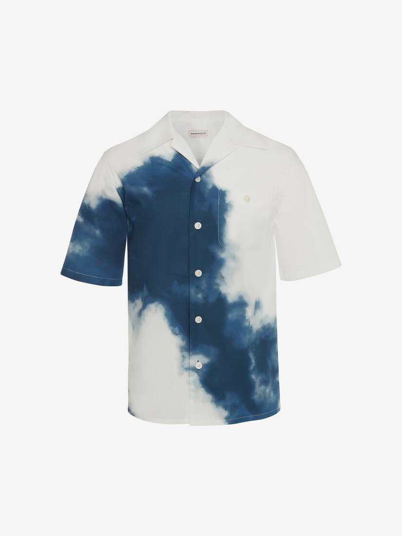 Blue Sky Short Sleeve Shirt in Sky Blue 