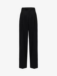 Pleated Baggy Trousers