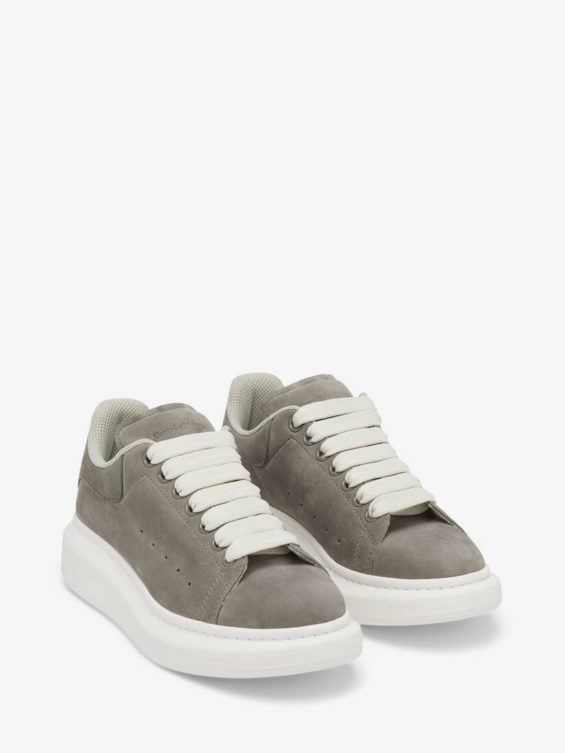 Alexander mcqueen trainers grey online