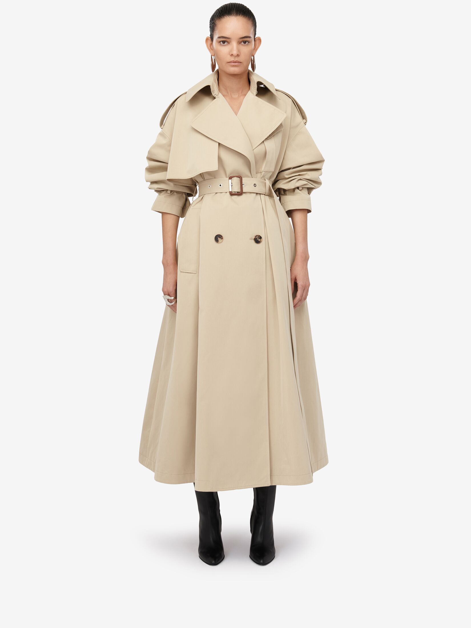 Trench-coat militaire
