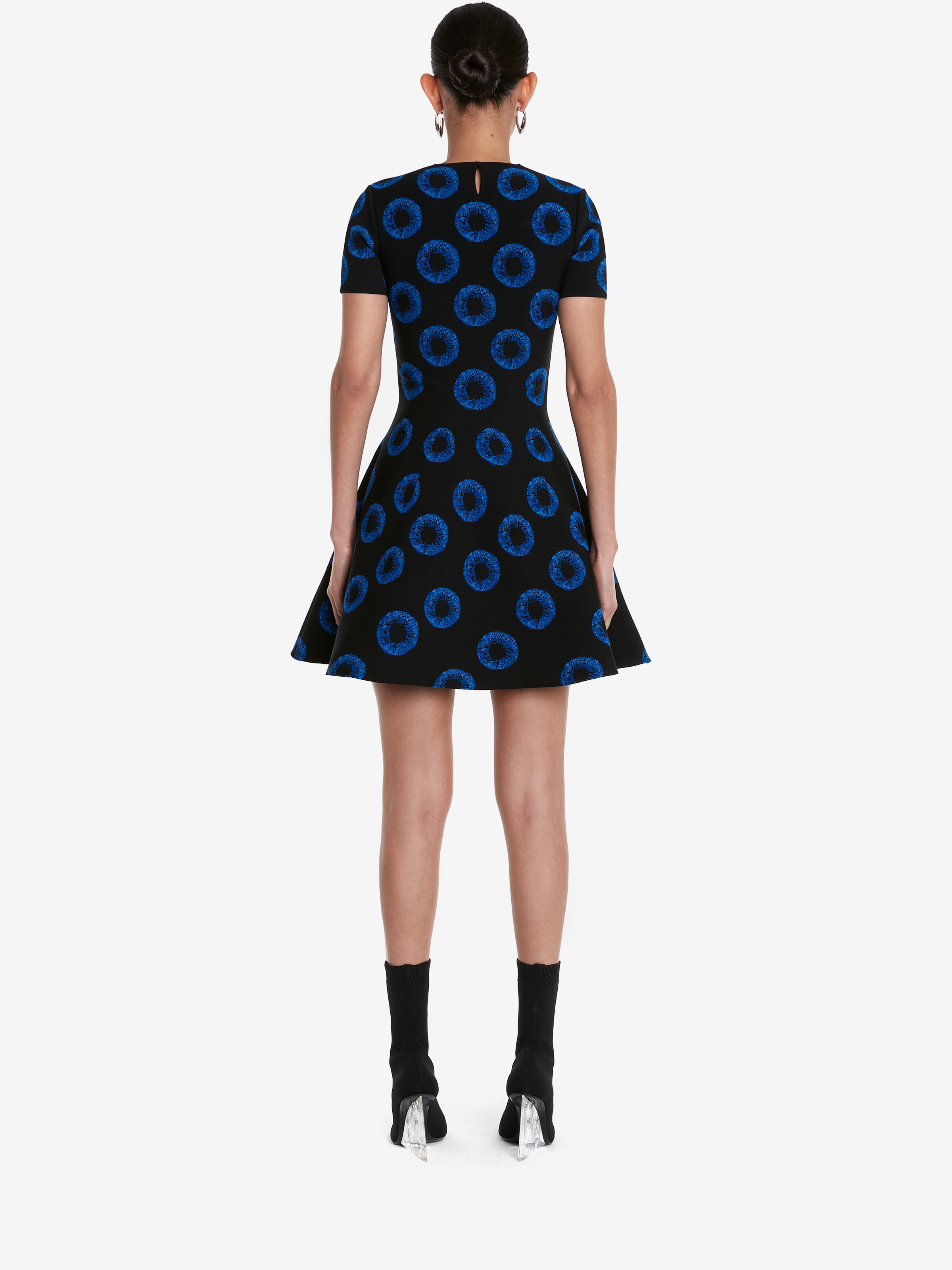 Iris Jacquard Mini Dress
