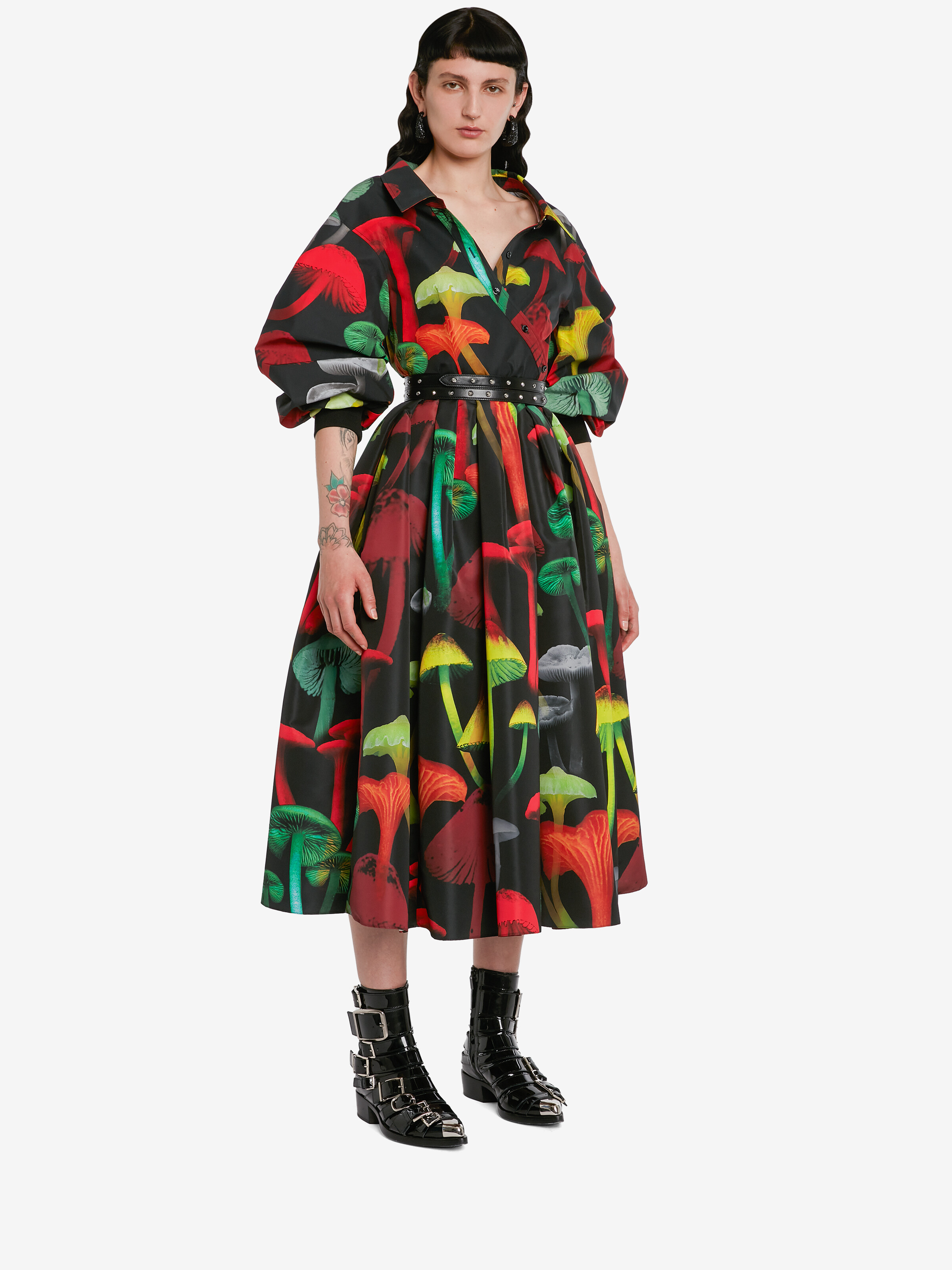 Chemise Torsadée Psychedelic Mushroom