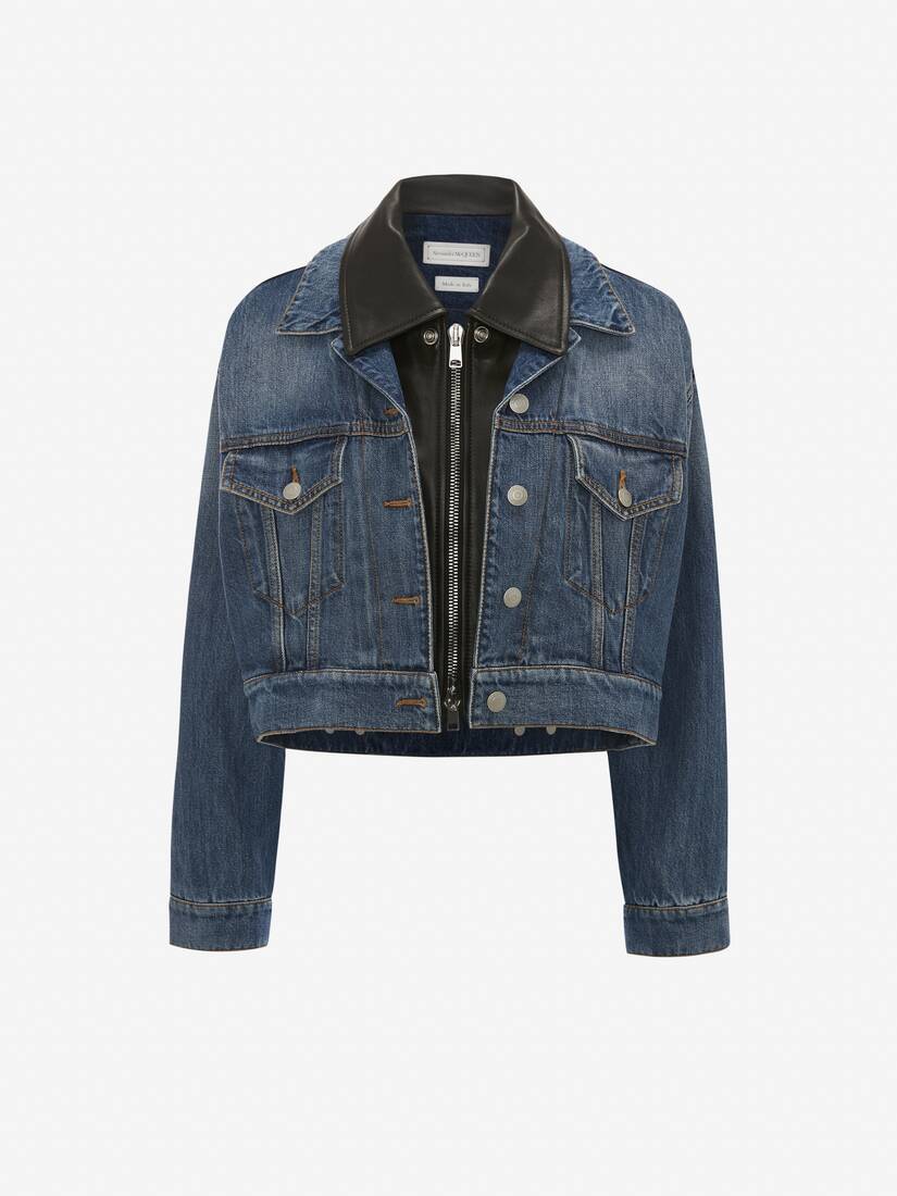 Blue aviator outlet jacket