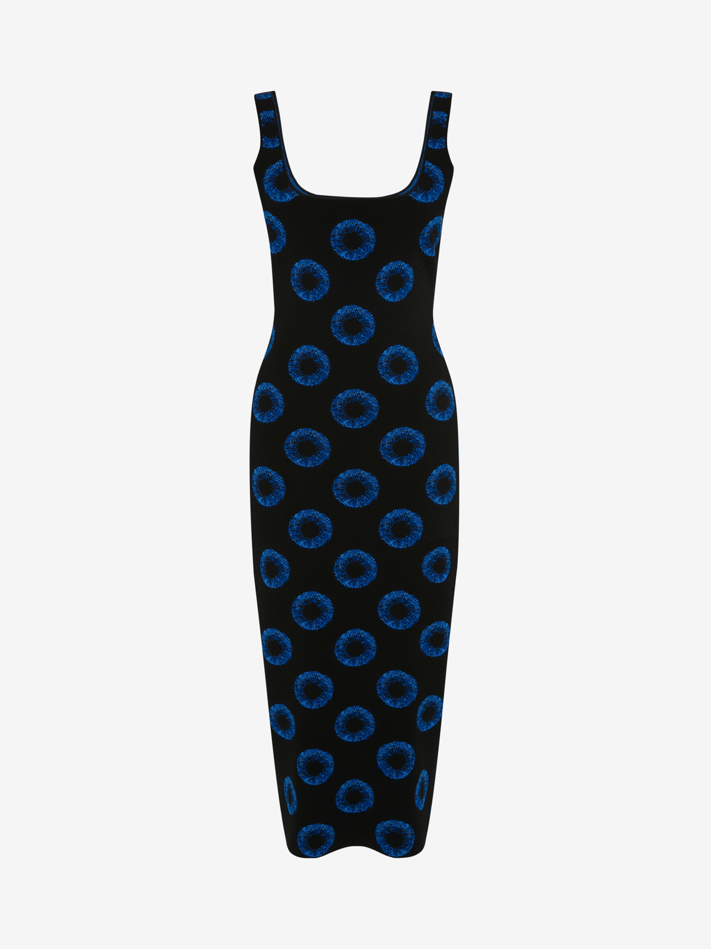 Robe crayon en jacquard Iris