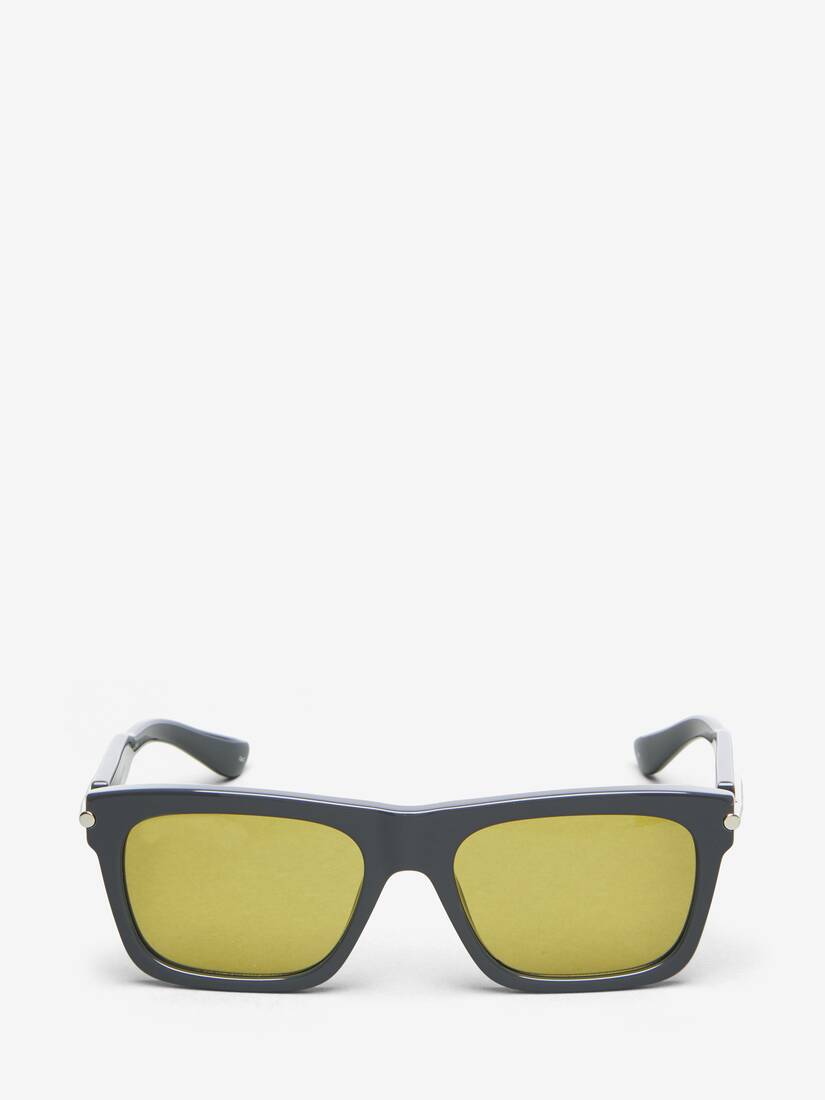 City T-Bar Rectangular Sunglasses