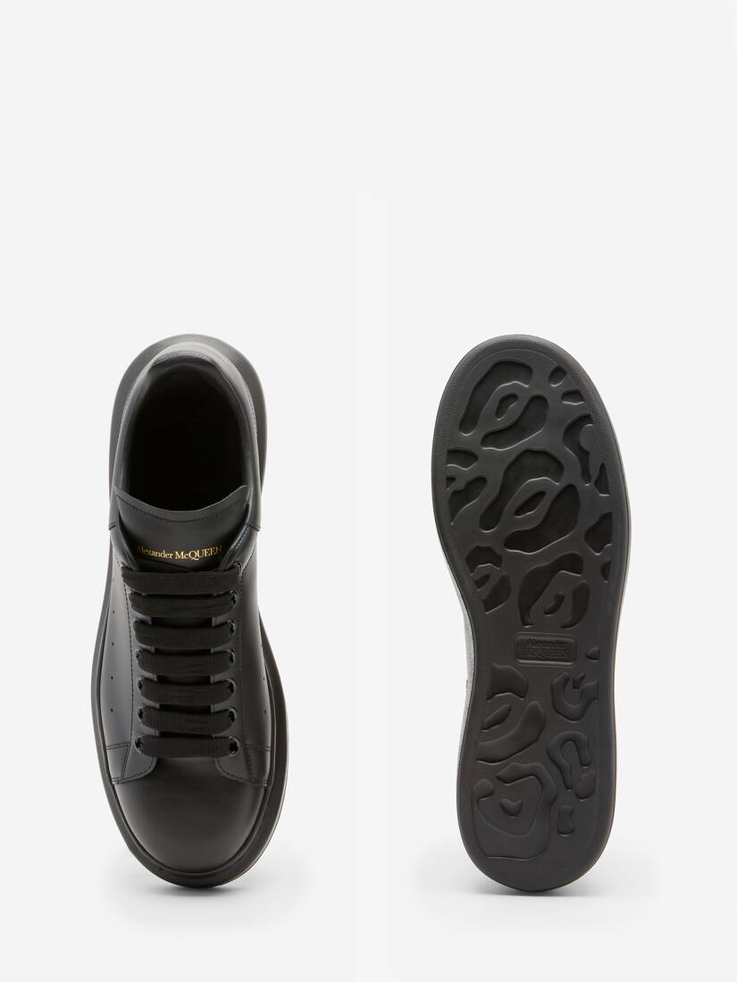 ALEXANDER MCQUEEN Oversized Sneakers in Black Leather (40) - More Than You  Can Imagine