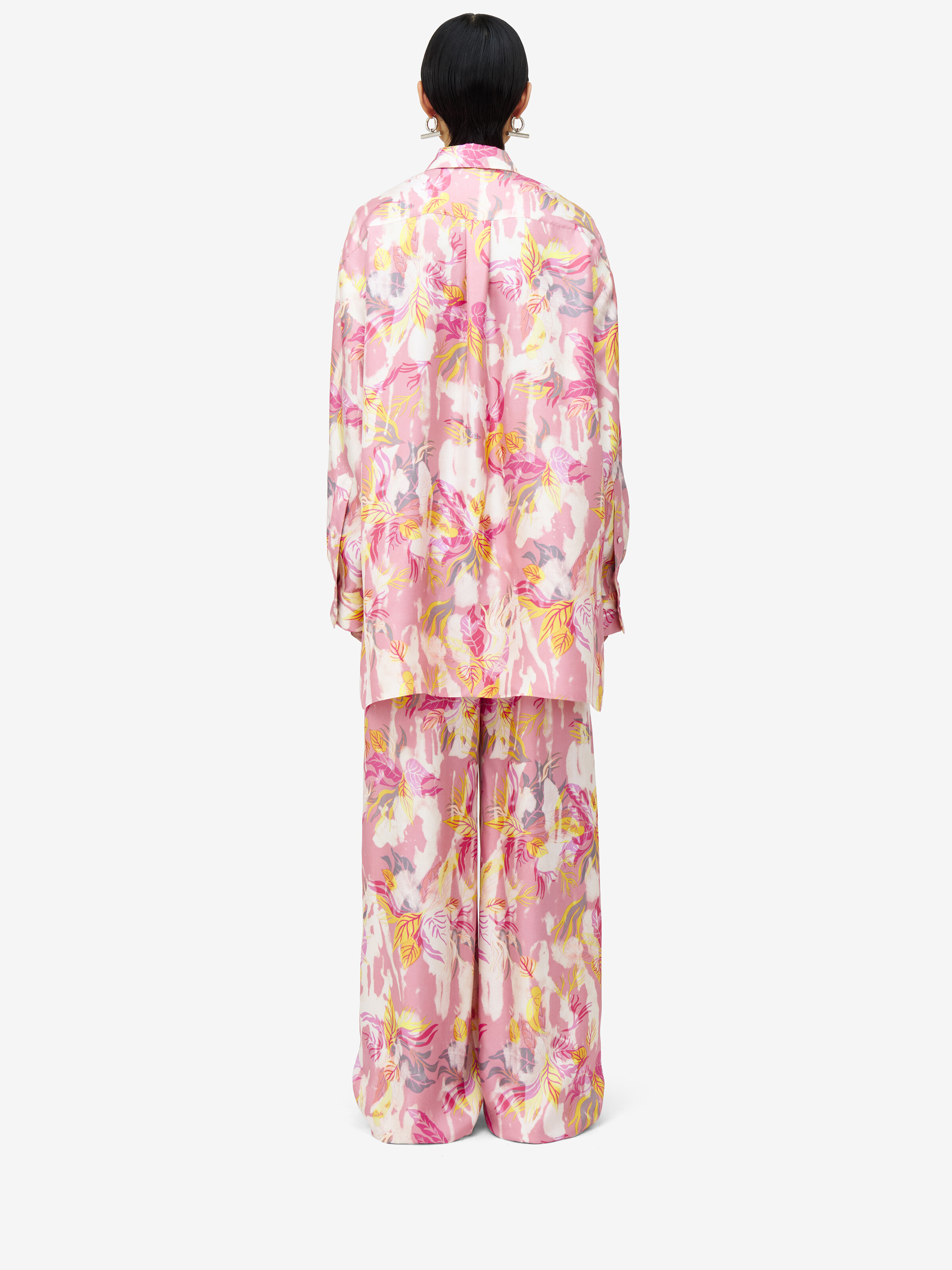 Chemise De Pyjama À imprimé Floral