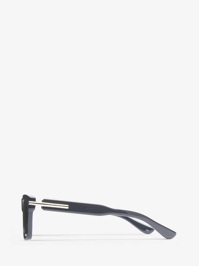 City T-Bar Rectangular Sunglasses