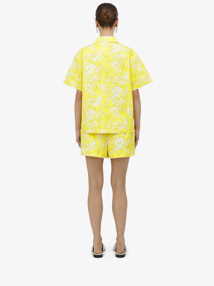 Warped Floral Hawaiian Shirt