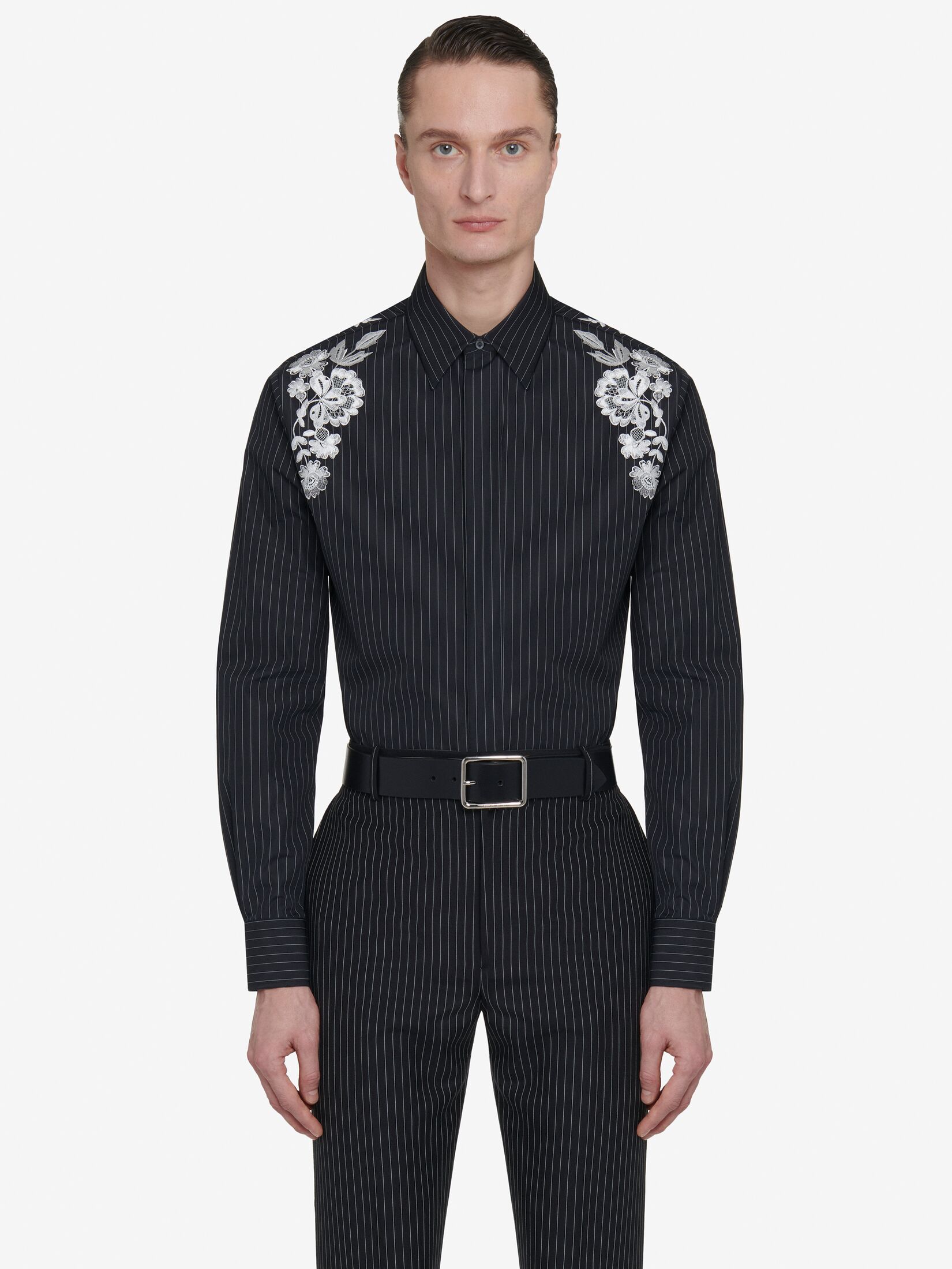Embroidered Harness Shirt
