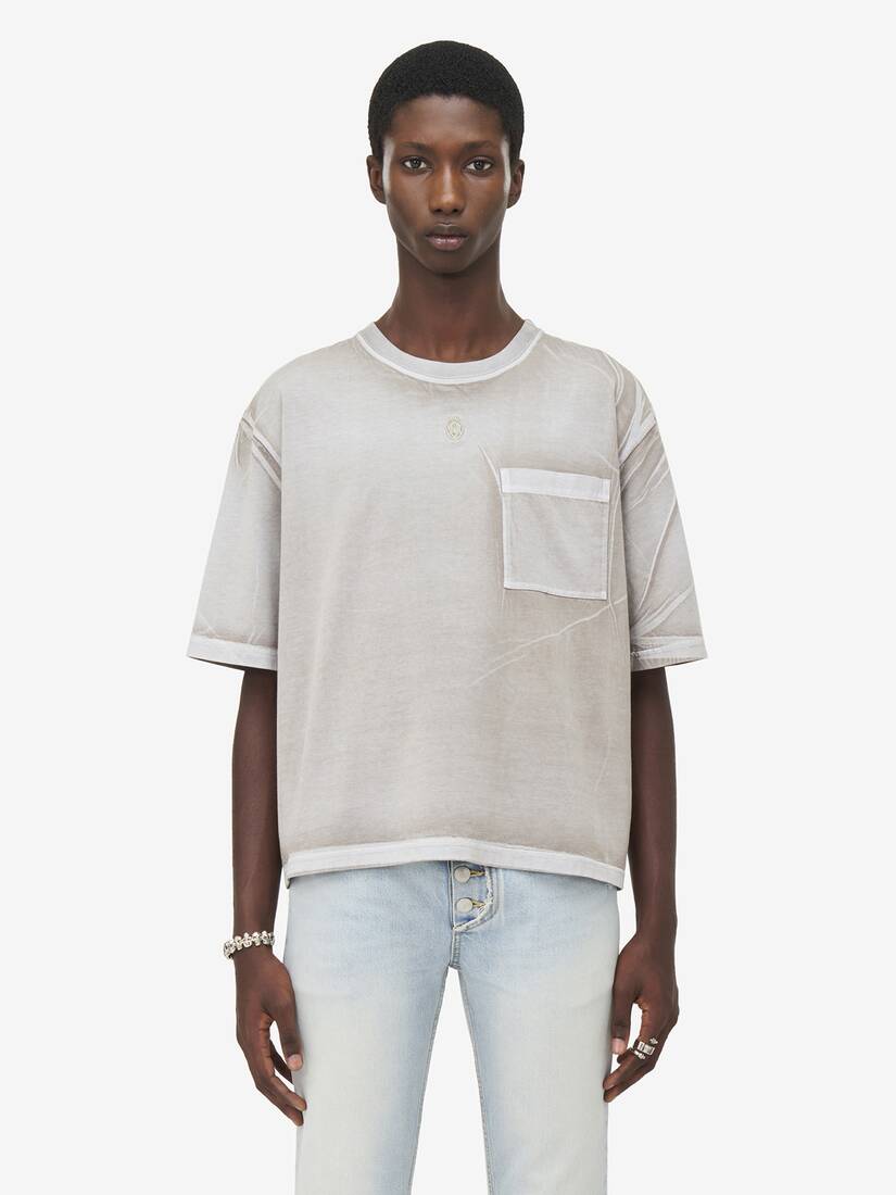 Overdyed Cropped T-shirt