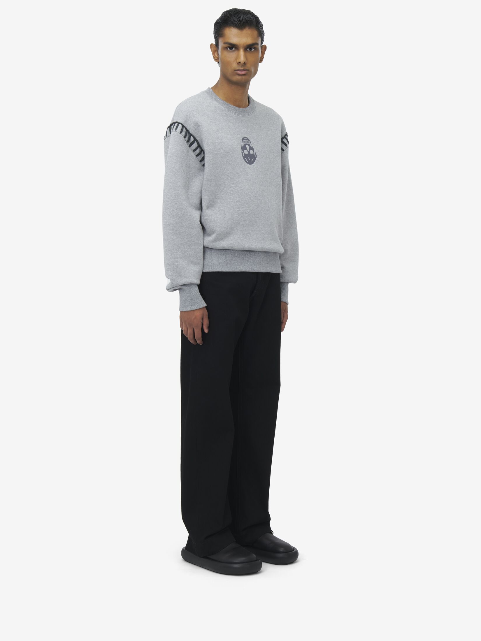 Alexander Mcqueen - Man - Grey - T-shirt