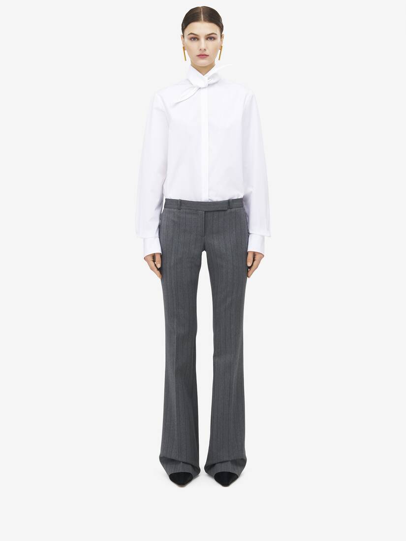Herringbone Bumster Trousers