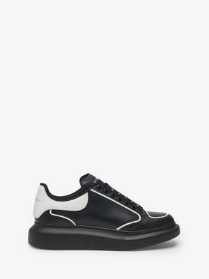 Men's Oversized Sneaker in White/jet Black