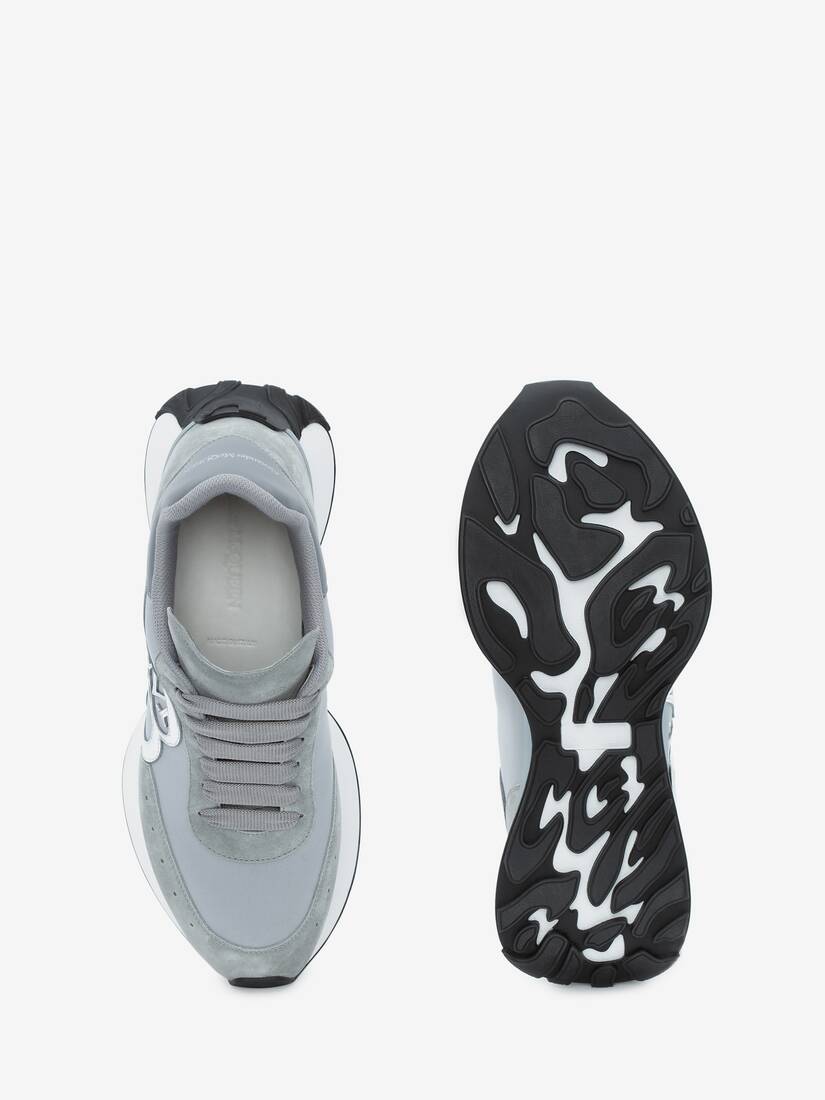 Alexander McQueen - Sprint Runner Sneakers, Men, Grey