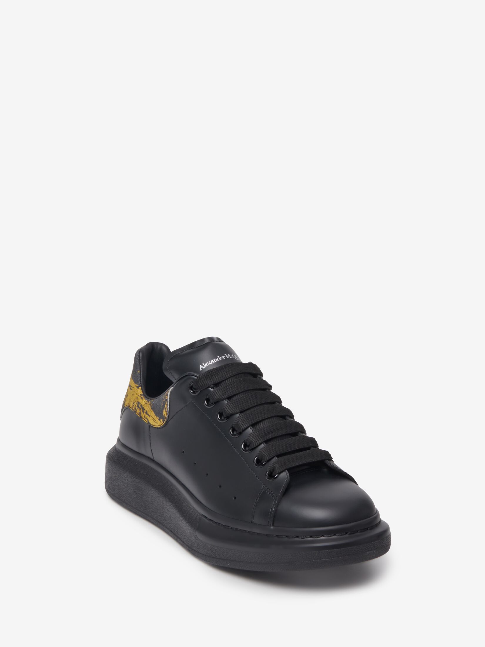 Oversized Sneaker in White/Black | Alexander McQueen US