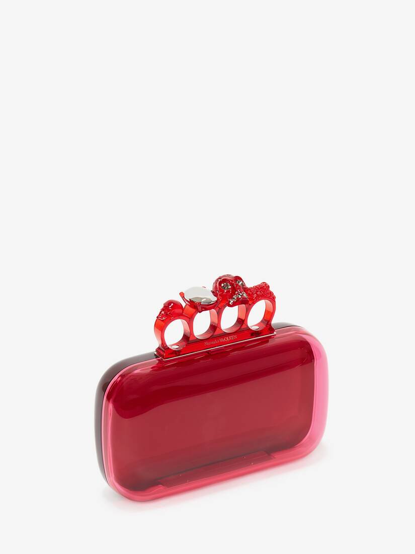 Skull Four Ring Clutch