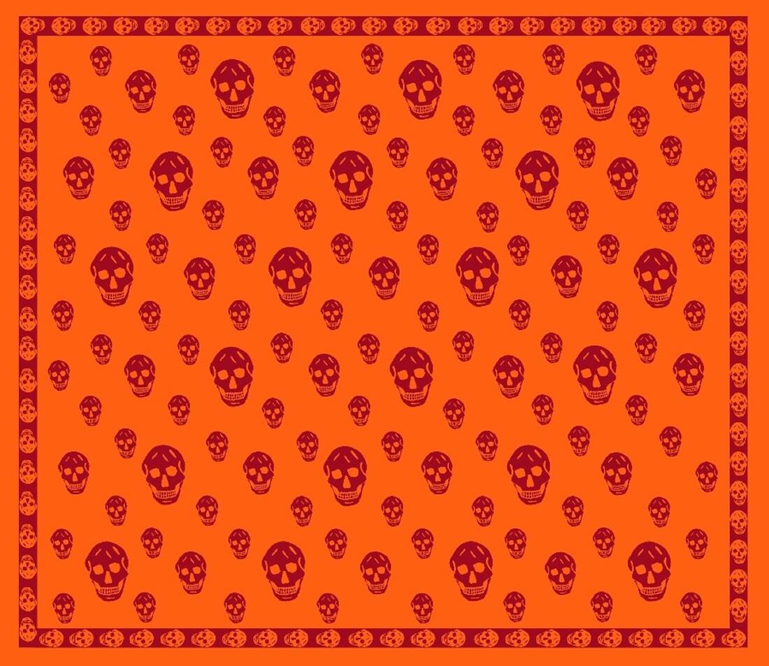 Classic Skull Scarf