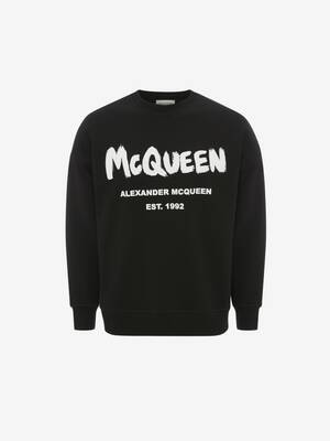 Sweat-shirt McQueen Graffiti