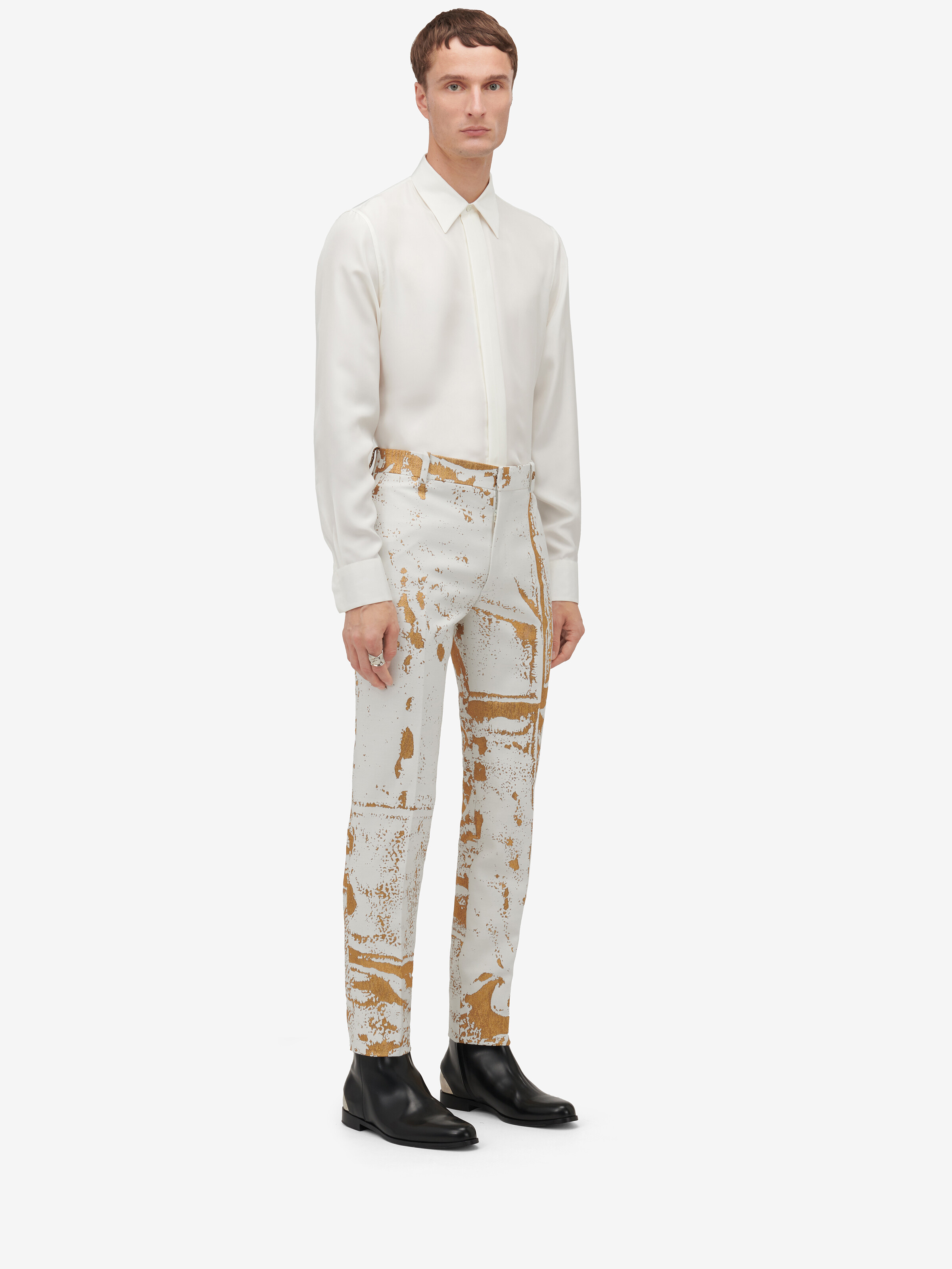 Tailored Cigarette Trousers