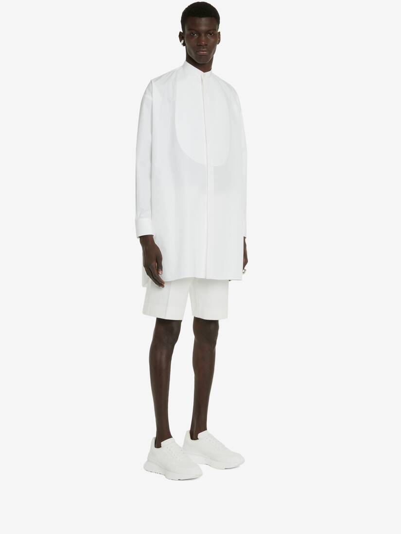 Camicia Oversize In Seta E Cotone