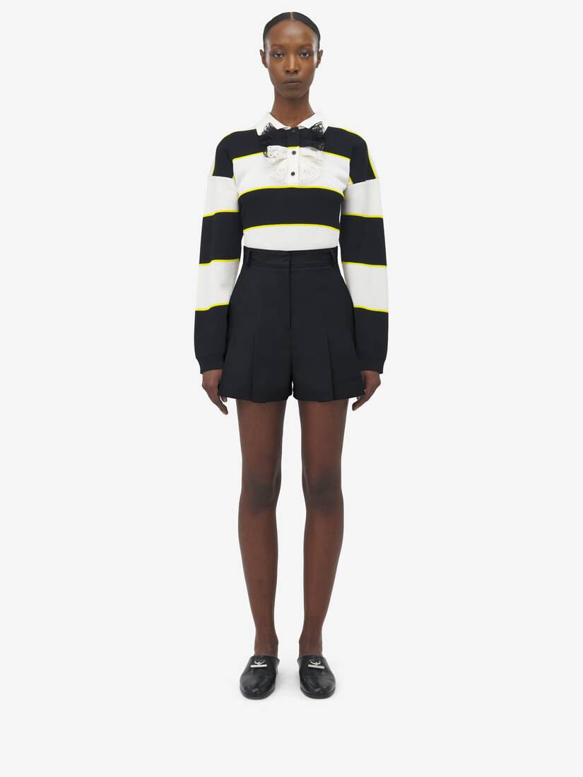 Pleated Shorts