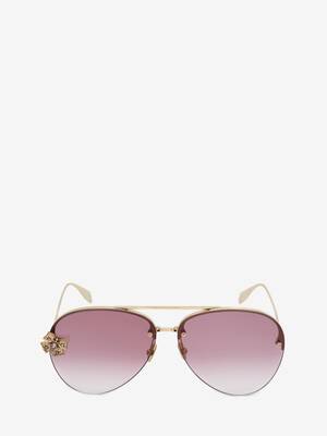 Butterfly Jewelled Sunglasses