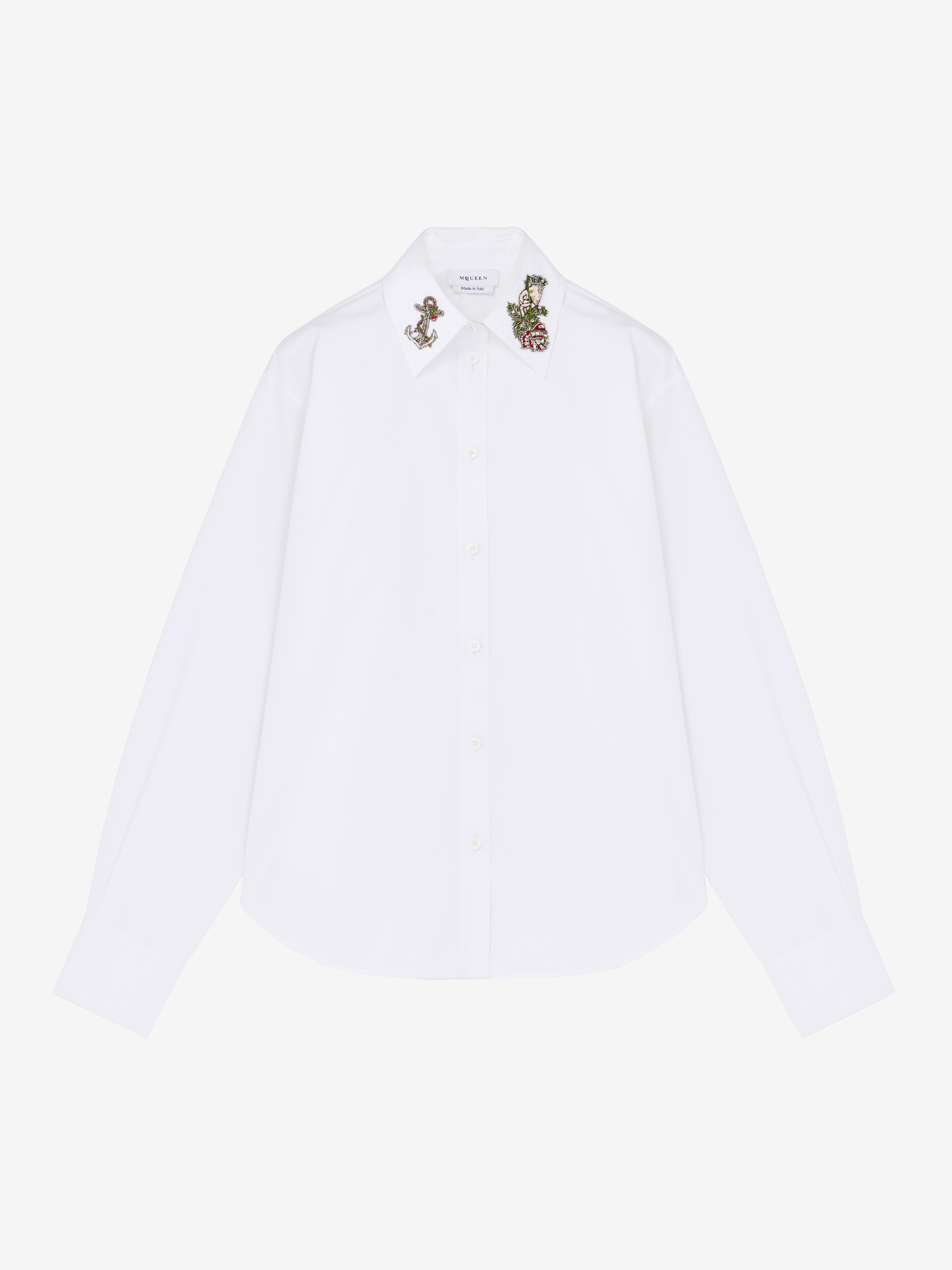 Sailor Tattoo Embroidery Shirt