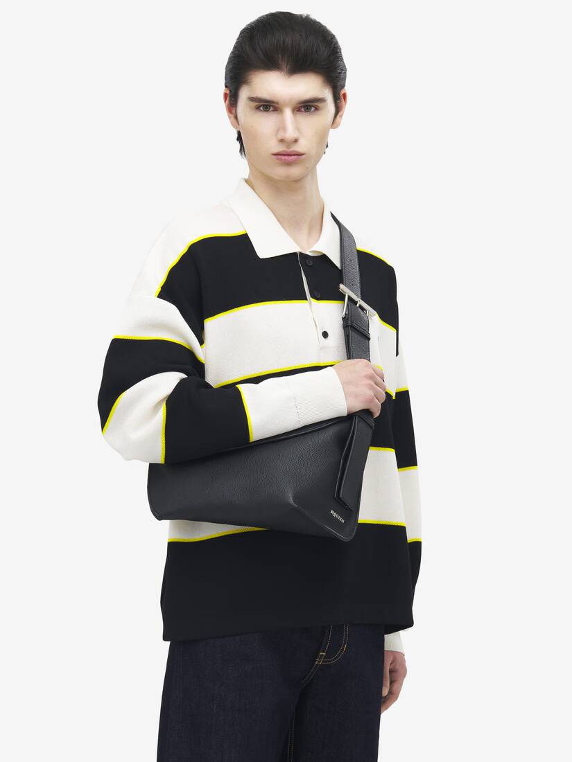 Large McQueen T-Bar Sling Bag