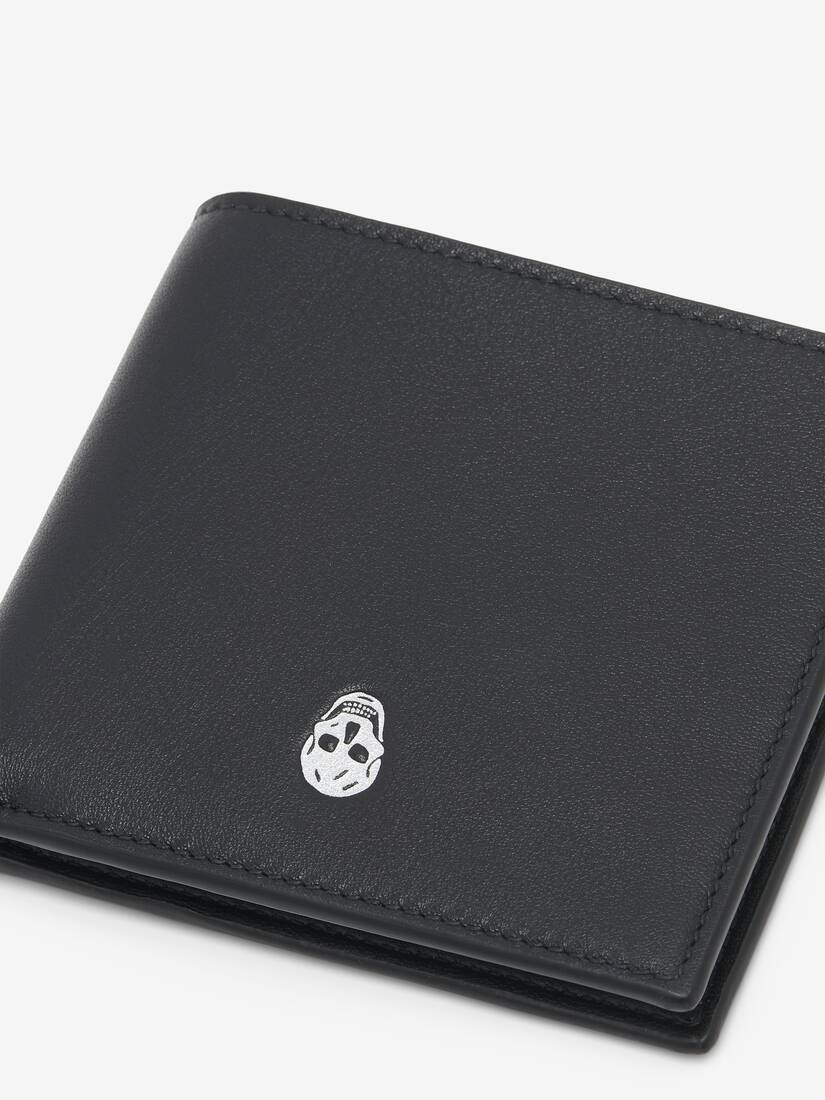 Portefeuille à deux volets Skull