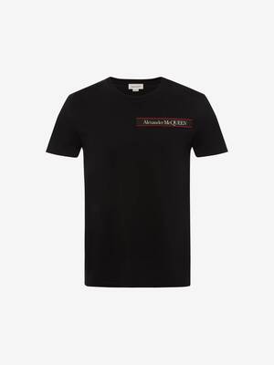 Selvedge Logo Tape Detail T-Shirt