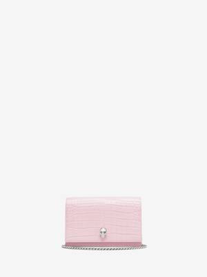 Women's Small Skull Bag in White | Alexander McQueen US