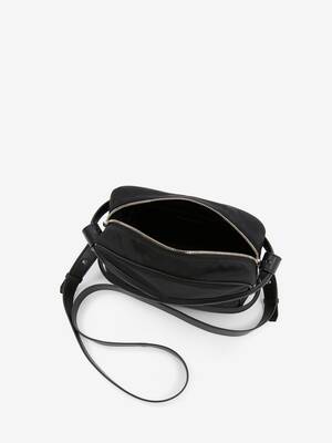 Cross body bags Alexander Mcqueen - graffiti logo camera bag -  7262821AALB1062