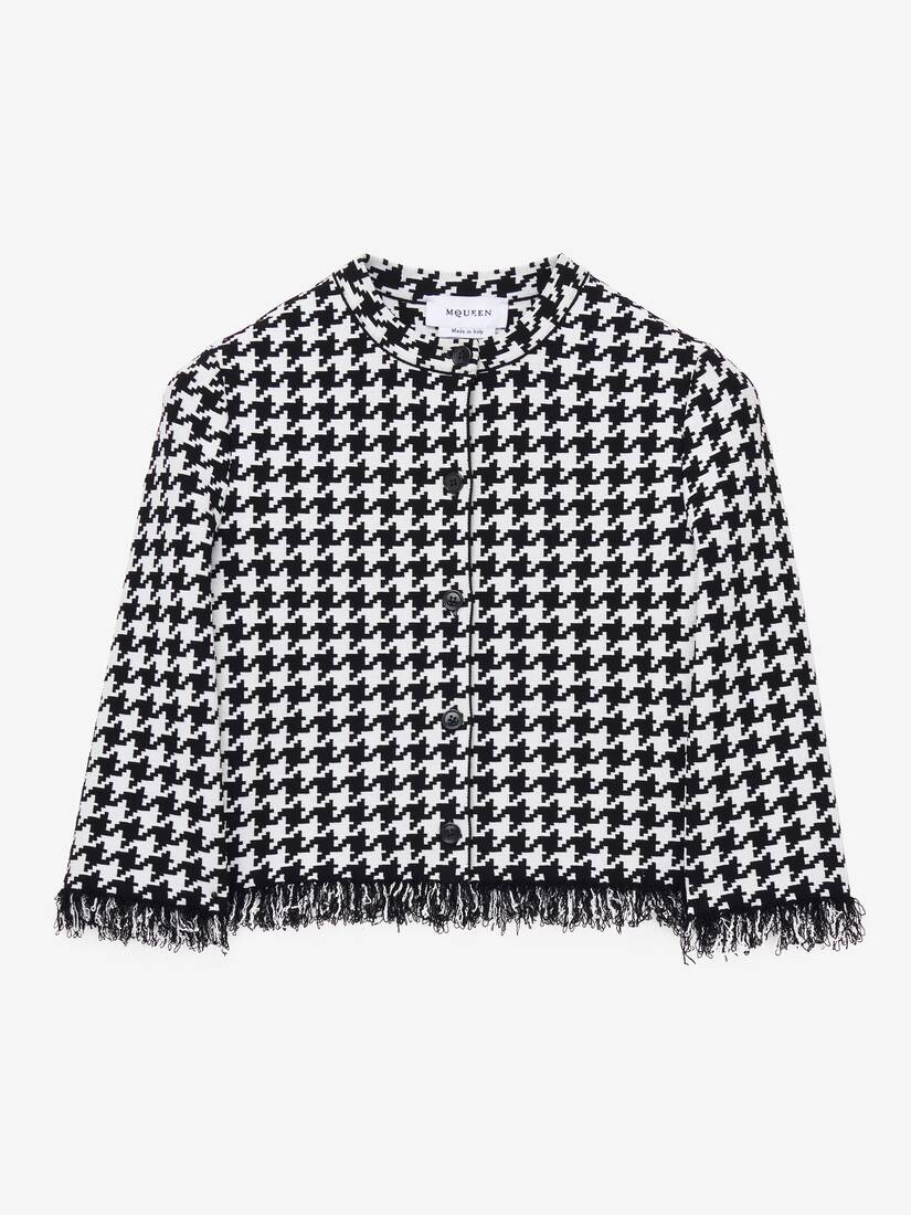 Houndstooth Cardigan