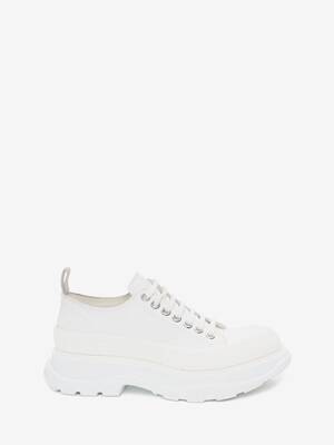 all white alexander mcqueen trainers