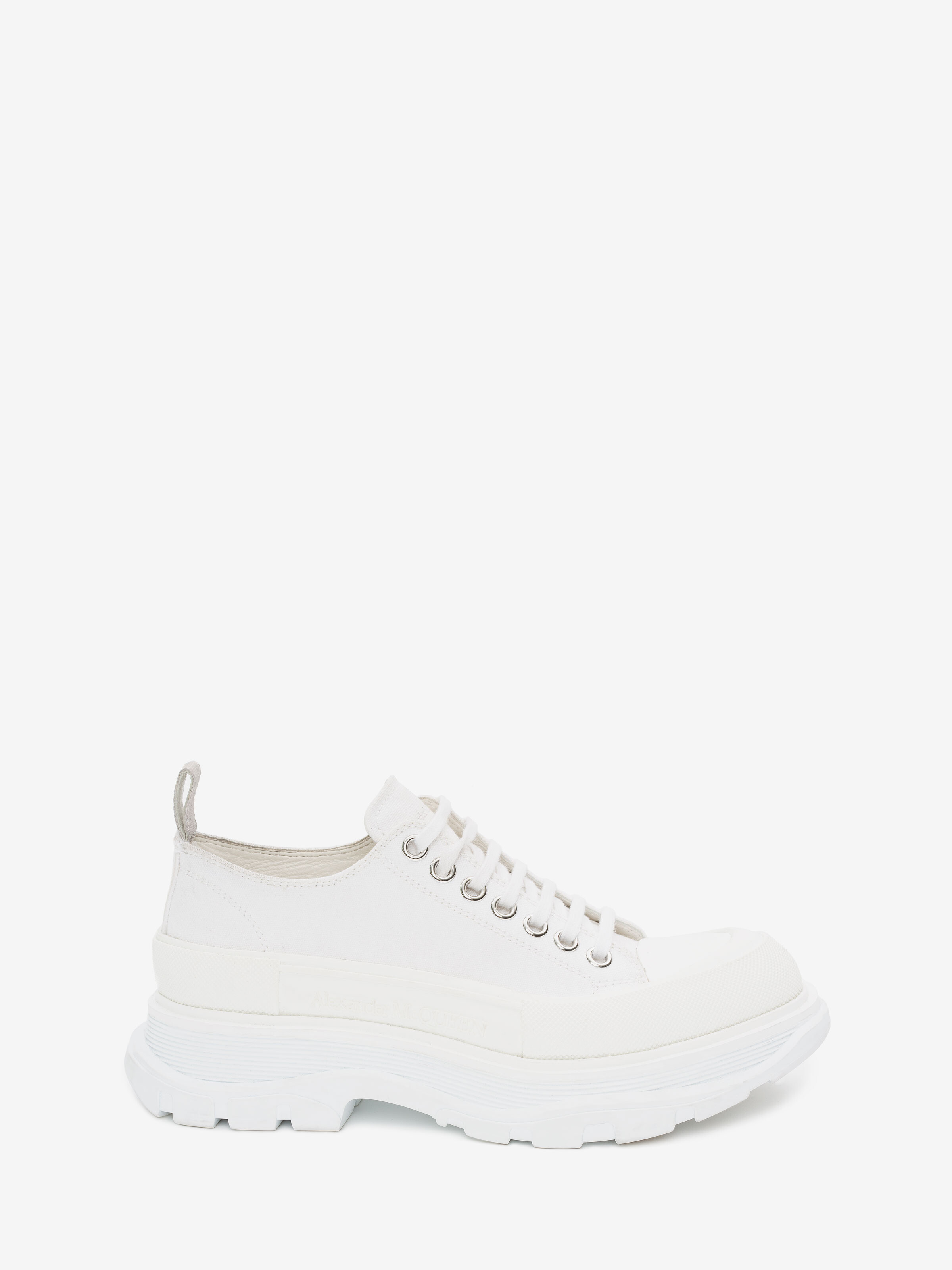 Alexander Mcqueen Hybrid Slick Chunky-sole Canvas Trainers In 9000 ...