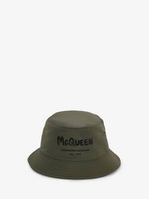 McQueen Graffiti Bucket Hat