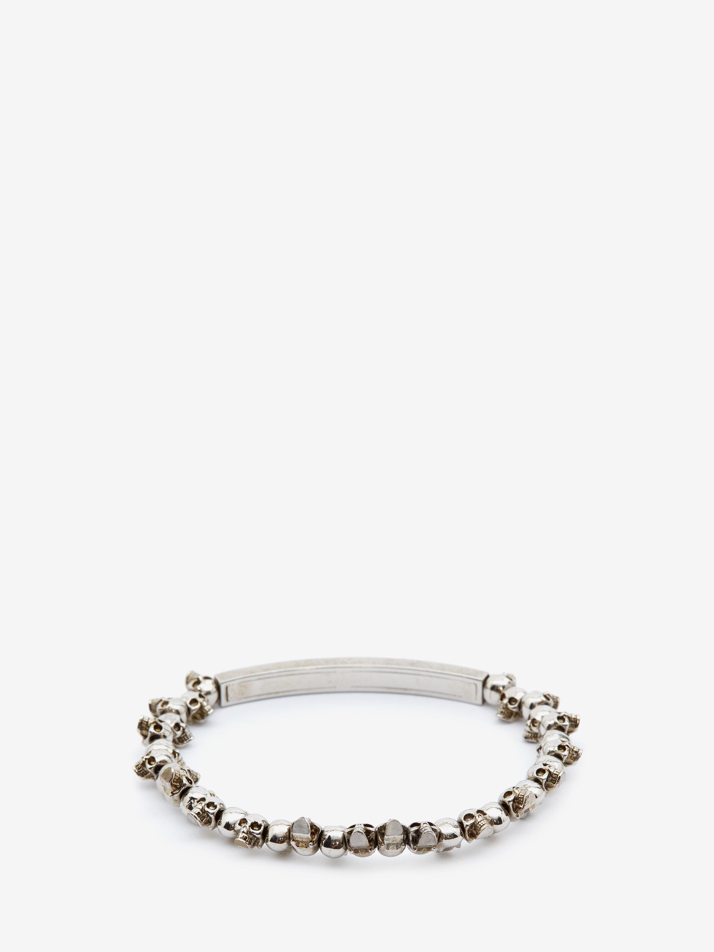 Men's Skull Bracelet in Multicolour in Brass | Alexander McQueen - image 2
