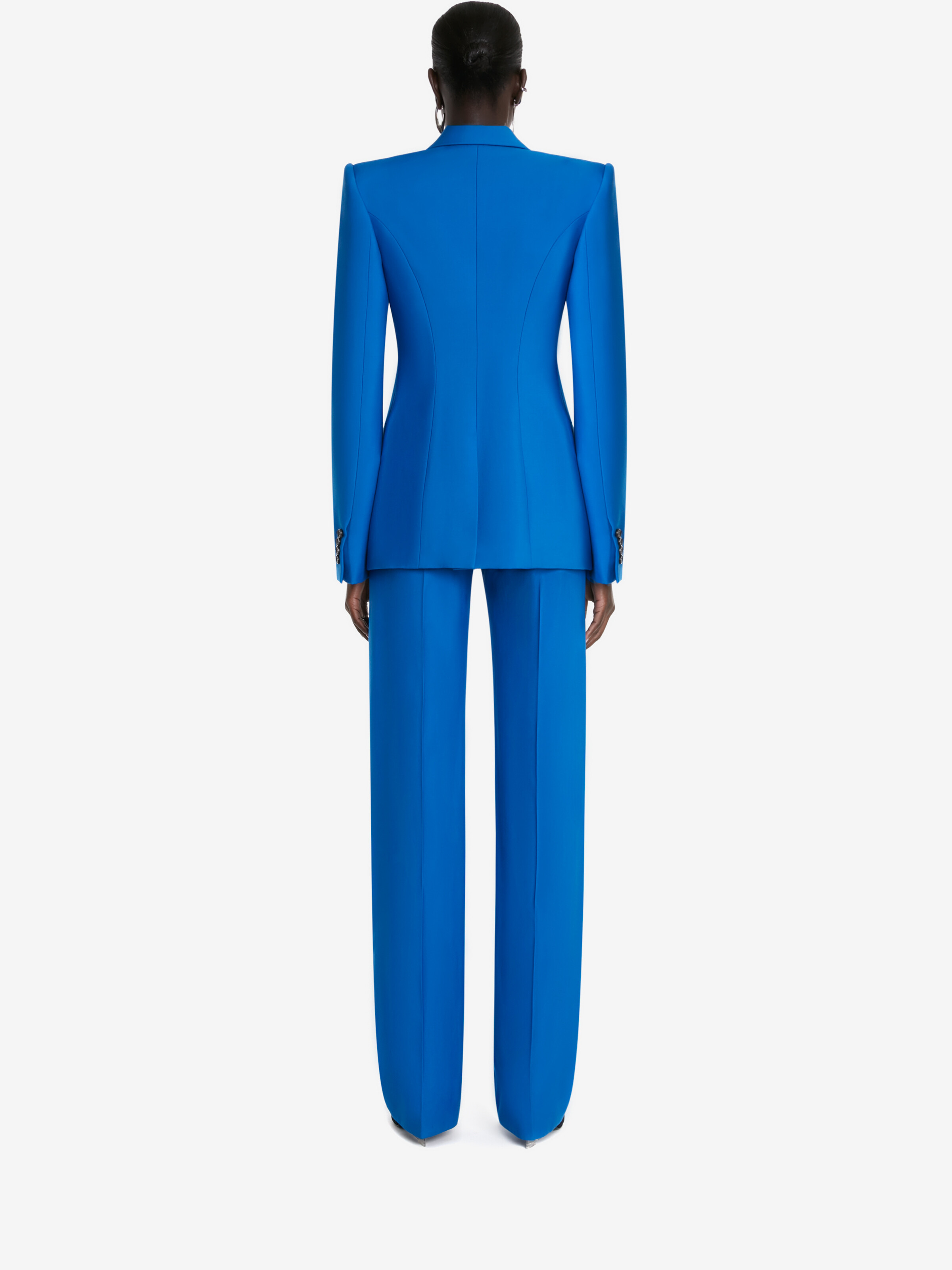 Low-waisted Wide Leg Trousers