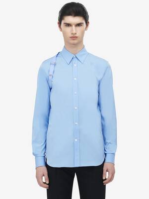 Tシャツ・カットソー alexander mcqueen FW25 'Harness' shirt (828170QNAAB 9000) Thumbnail-828259QNAAX4331_F.