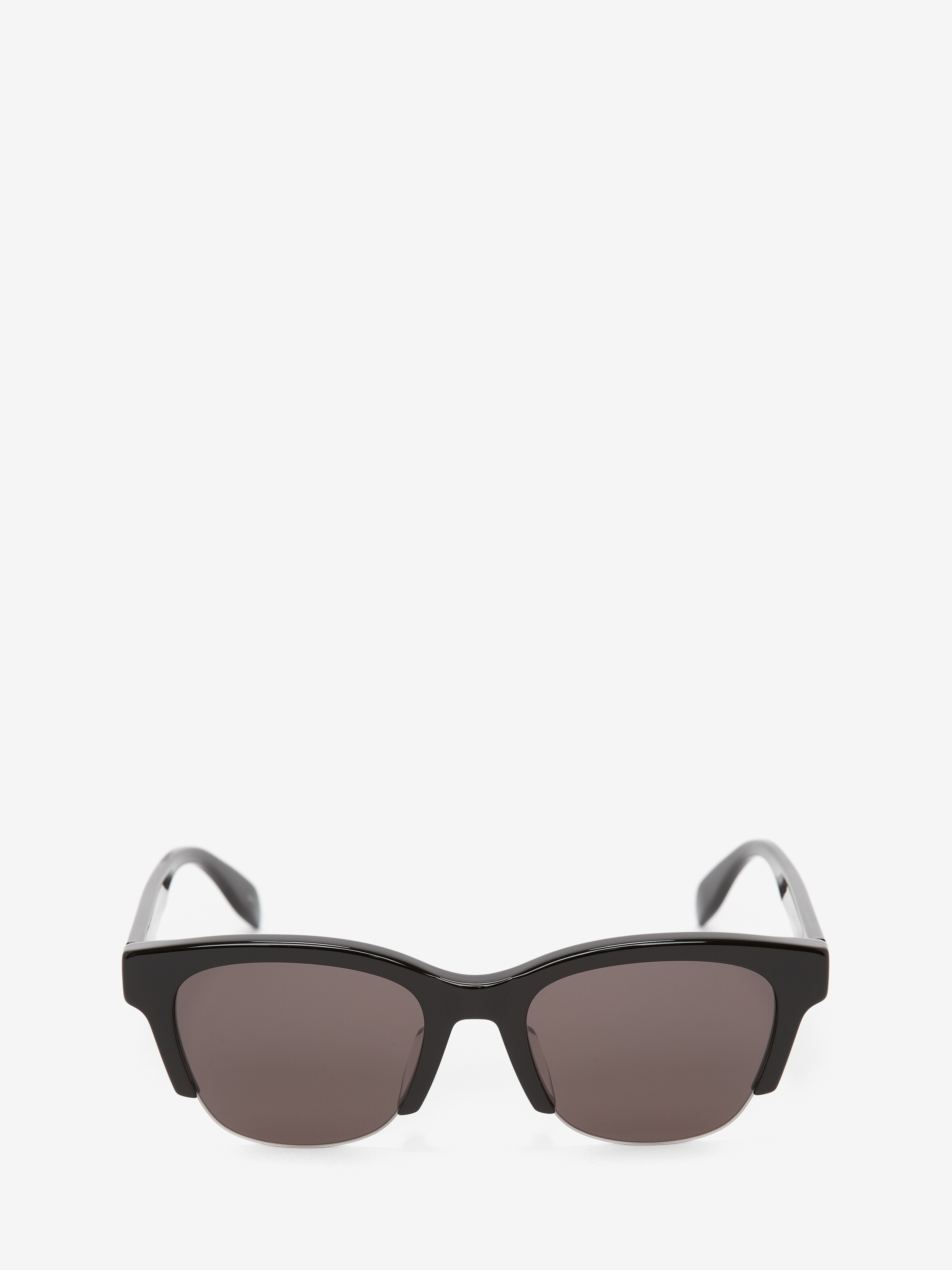 McQueen Graffiti Square Sunglasses in Black in Plastic | Alexander McQueen - image 1