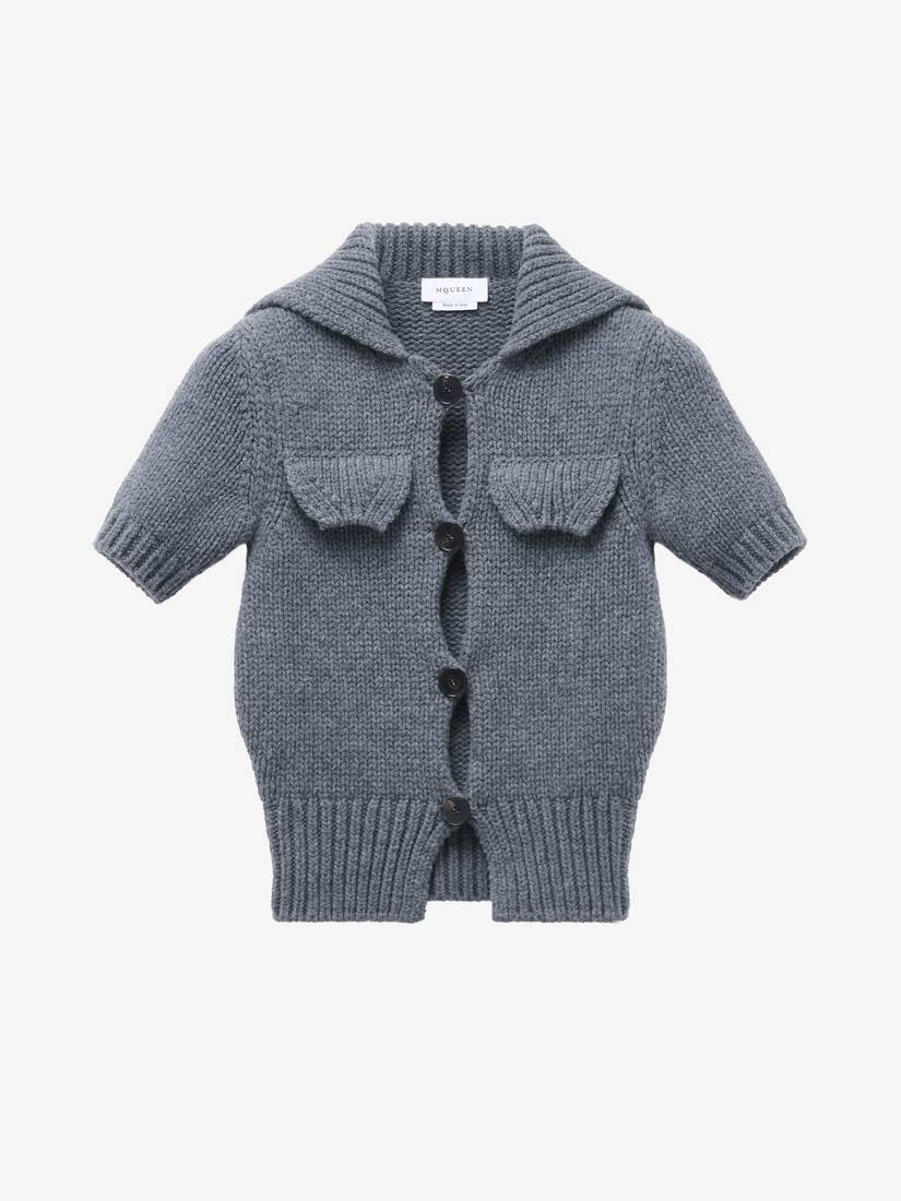 Wool Cashmere Knit Top