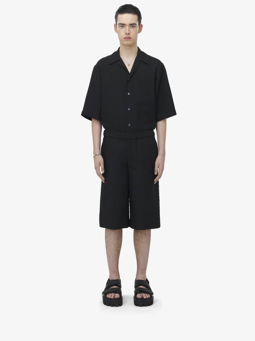 Bermuda en jacquard Skull | Alexander McQueen - image 2