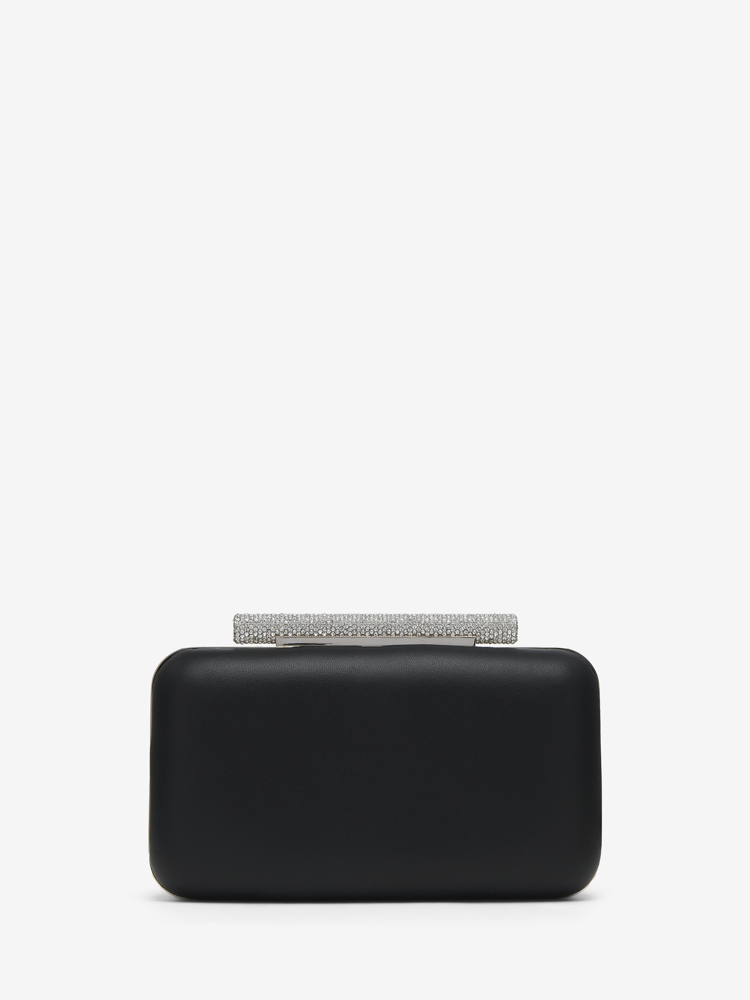 Women's McQueen T-Bar Box Clutch in Black in Lamb Leather | Alexander McQueen - image 4