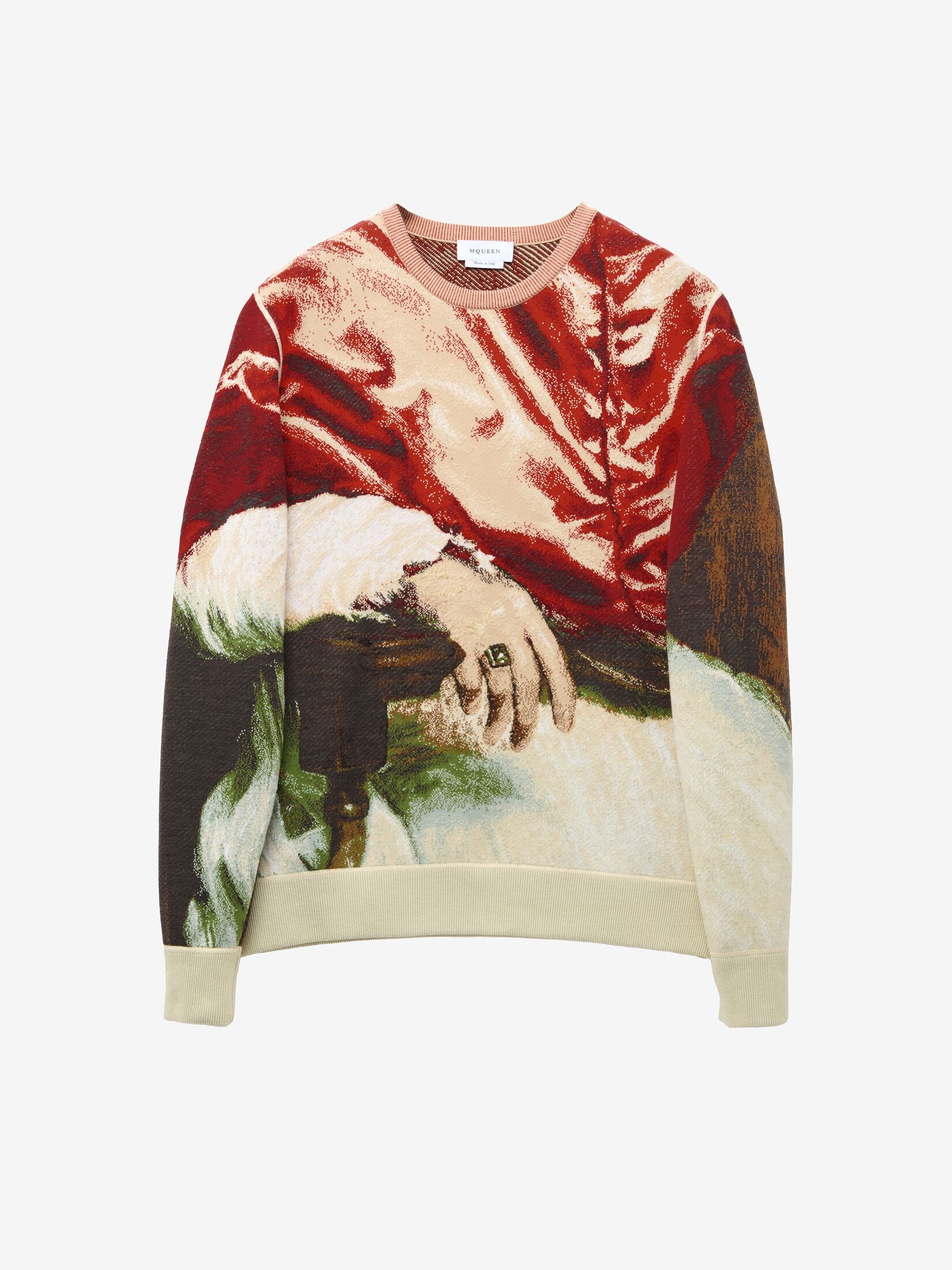 Alexander Mcqueen Grey Knitted