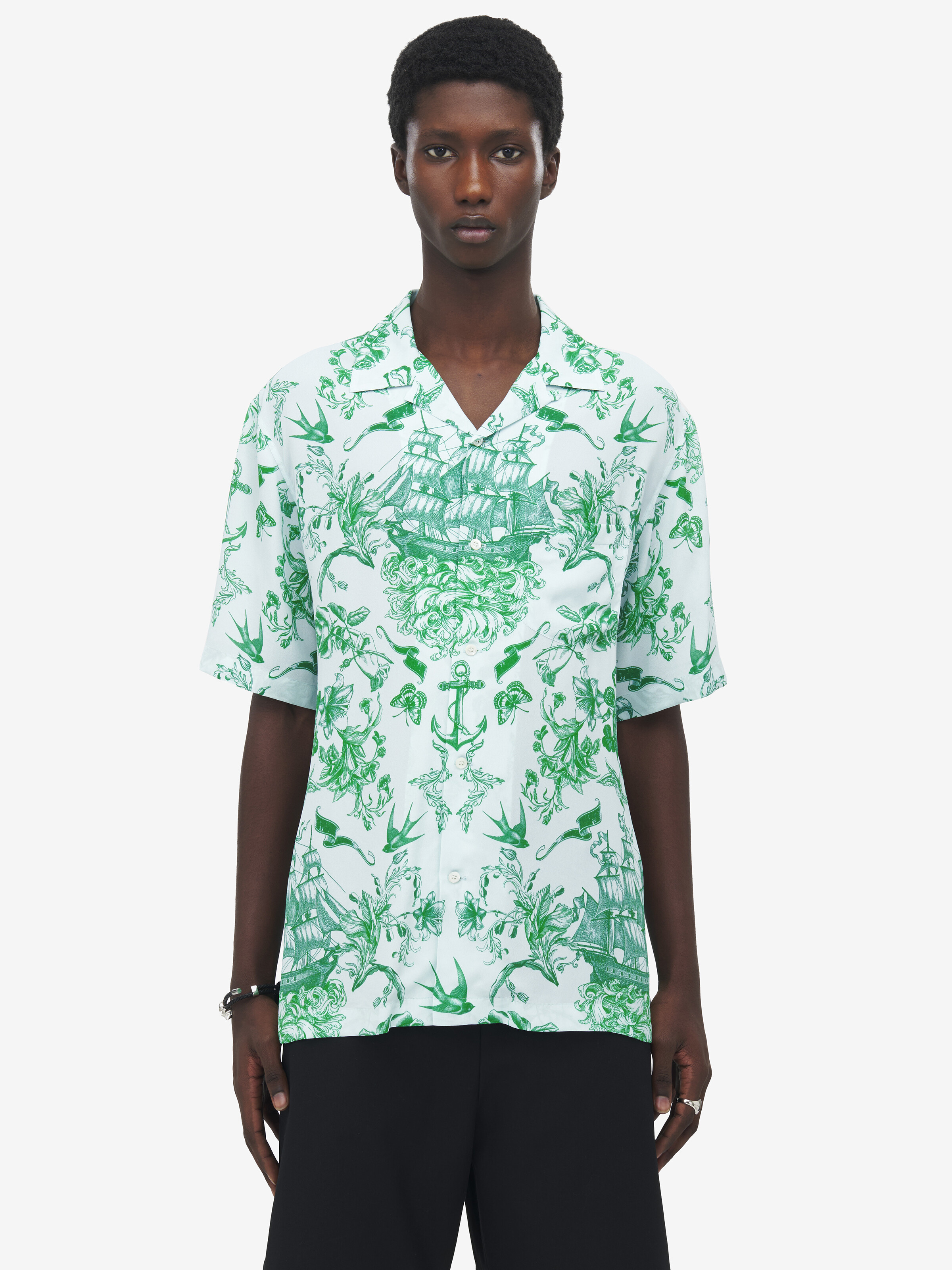 Sailor Tattoo Hawaiian Shirt