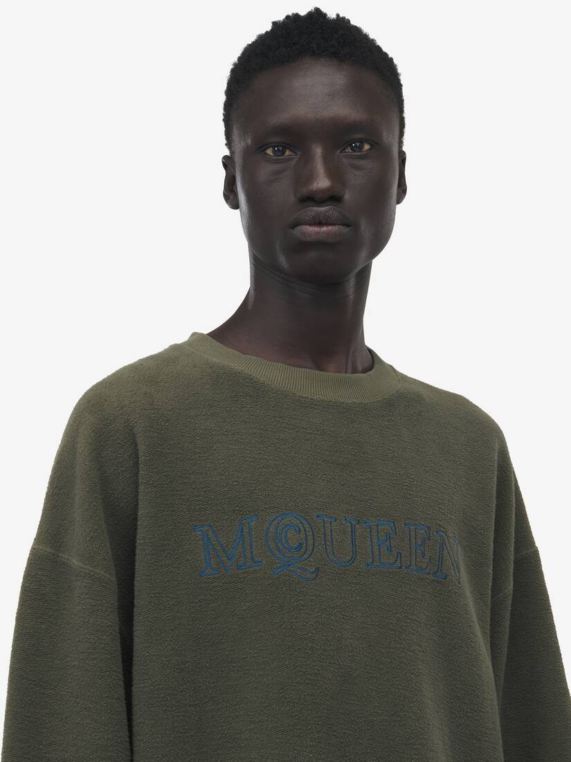 Sweatshirt mit McQueen Logo