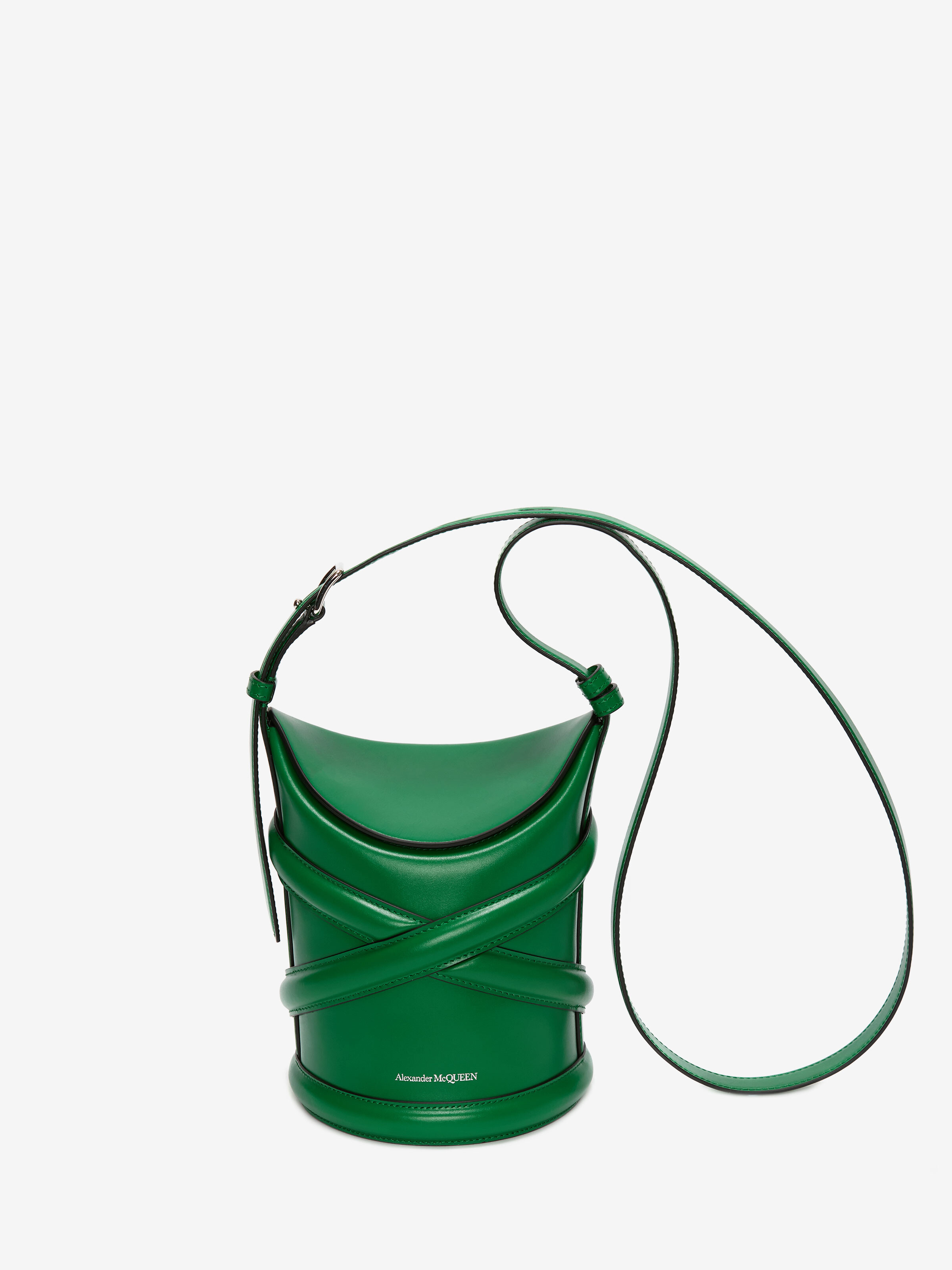 Alexander Mcqueen The Curve In Chrome Green